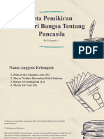 Peta Pemikiran Pendiri Bangsa Tentang Pancasila: by Kelompok 4