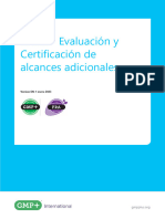 CR3.0 - Evaluación y Certificación de Alcances Adicionales - ESPAÑOL