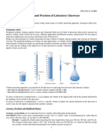 Accuracy and Precision of Laboratory Glassware