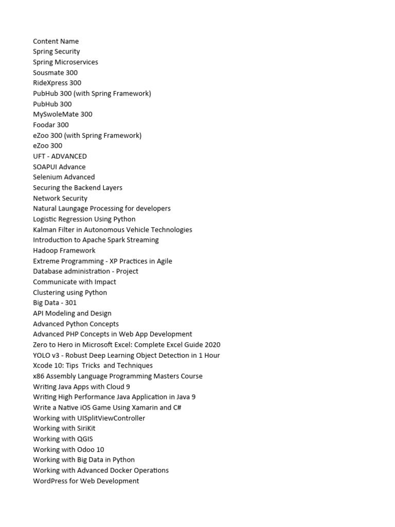 Courses springboard to be shared pdf selenium software amazon