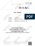 Food Grade Test Report