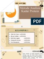 Metode Uji Protein - Kelompok 1