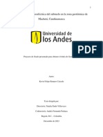 Caracterización Geoeléctrica Del Subsuelo en La Zona Geotérmica de Machetá, Cundinamarca