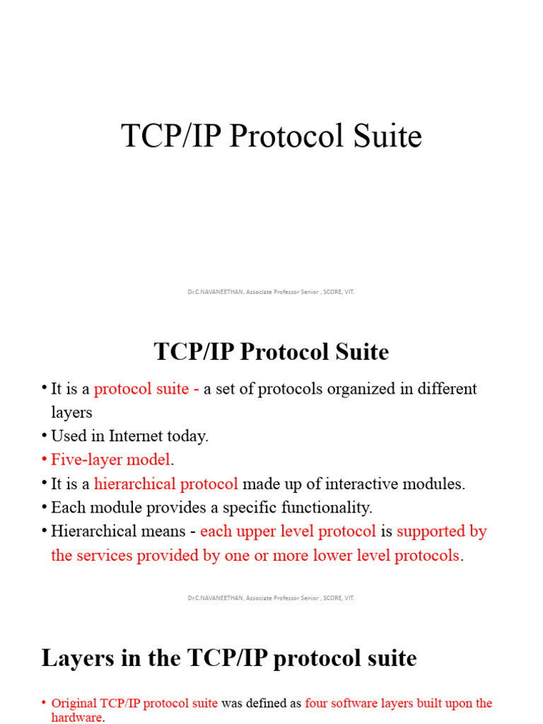 TCP:IP | Download Free PDF | Internet Protocol Suite | Osi Model
