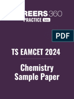 TS EAMCET Chemistry Sample Paper