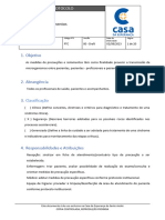 Precauções e Isolamentos