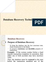 CH 5 Daatabase Recovery