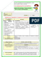 Ses-Mierc-Mat - Realizamos Rotaciones y Traslaciones en El Plano Cartesiano - Jezabel Camargo-Único Contacto-978387435