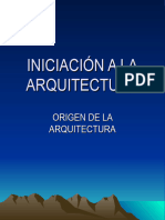 Tema 1 ORIGEN DE LA ARQUITECTURA