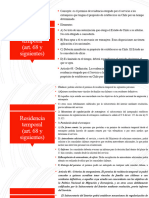 Residencia Temporal, Definitiva, Rechazo, Revocación