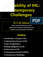 Contemporary Challenges in IHL