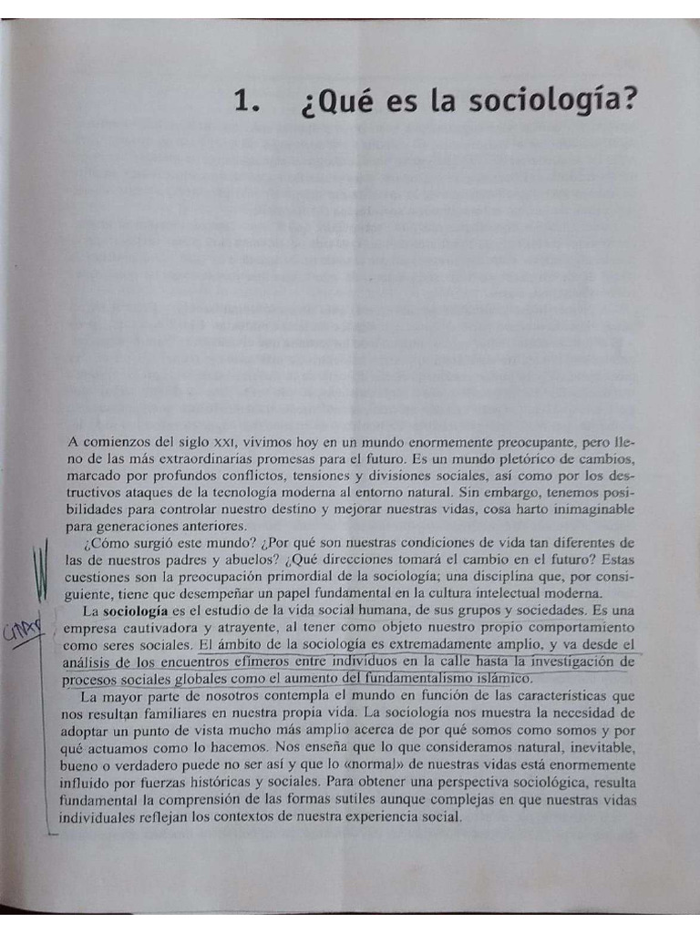 Introducci n A La Sociolog a Antonhy Guidens PDF