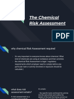 Ra For Chmical Risk Assessed