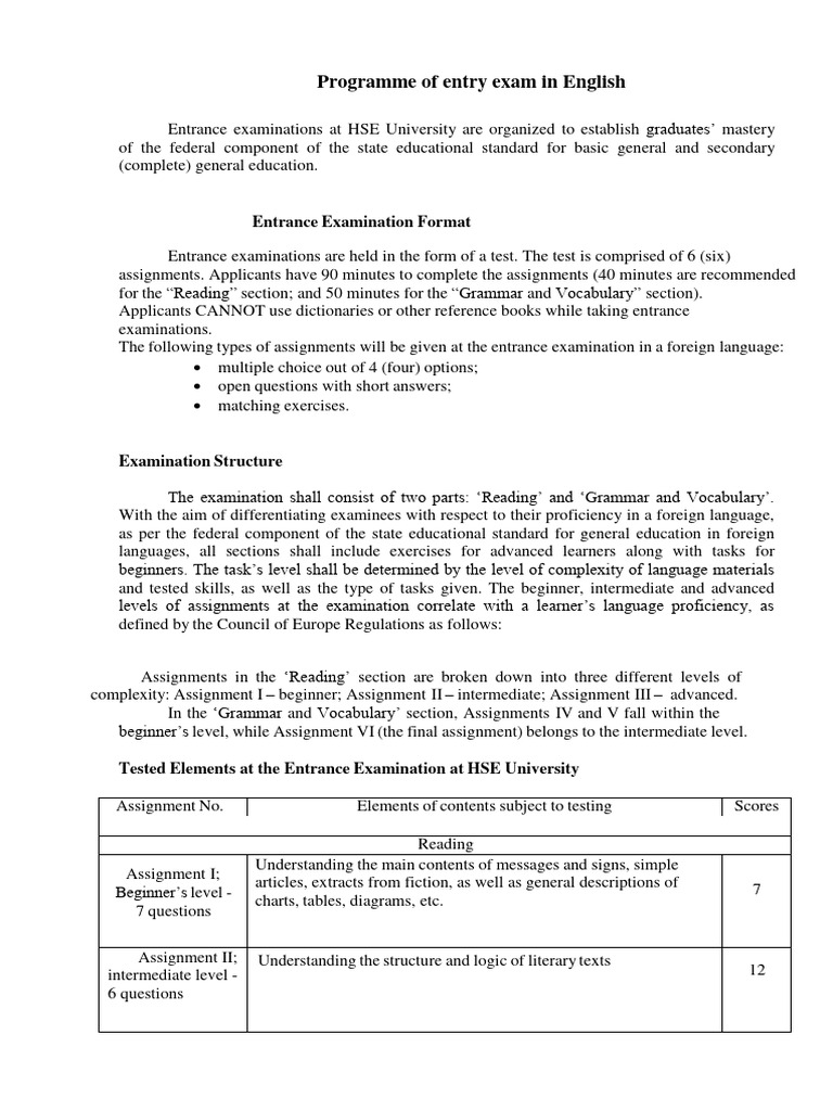 English Program | PDF | English Language | English Grammar