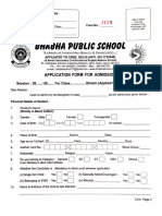 Bhabha Public School: of Student