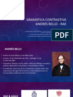 Gramática Contrastiva Andrés Bello - Rae