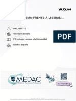 Apuntes Absolutismo Frente A Liberalismo (3 Pag.) .