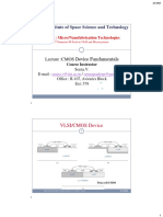 Lecture Jan CMOS Device Fundamentals-Part1