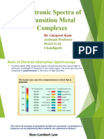 Electronic Spectra of Transition Metal