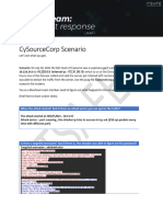 CySourceCorp Scenario