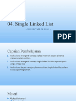 Single Linked List