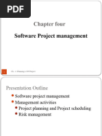 CH 4 - Project Managment