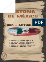 Línea de Tiempo Historia de México