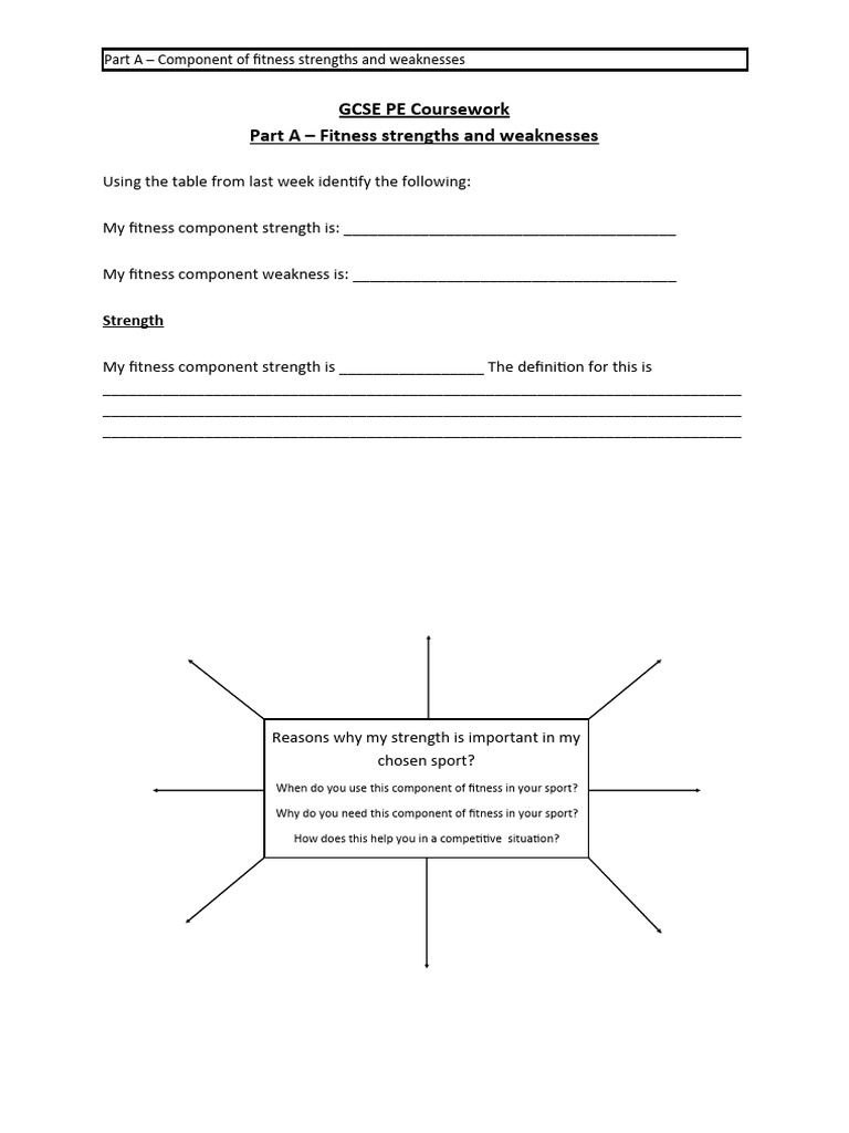 Netball Fitness Strengths Analysis | PDF