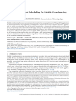 Deep Reinforcement Scheduling For Mobile Crowdsensing in Fog Computing