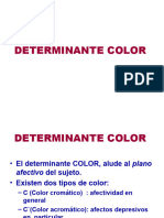 Clase 6 - Determinante Color y Movimiento