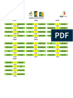 Calendrier Play-Offs Up E1 2024