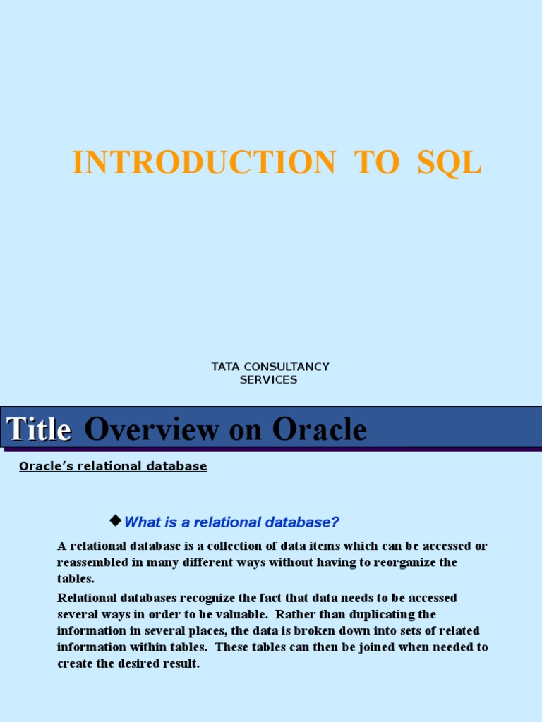 Oracle SQL Training Manual | PDF | Control Flow | Pl/Sql
