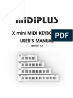 MIDIPLUS Manual Xmini-Series EN CN V0.1