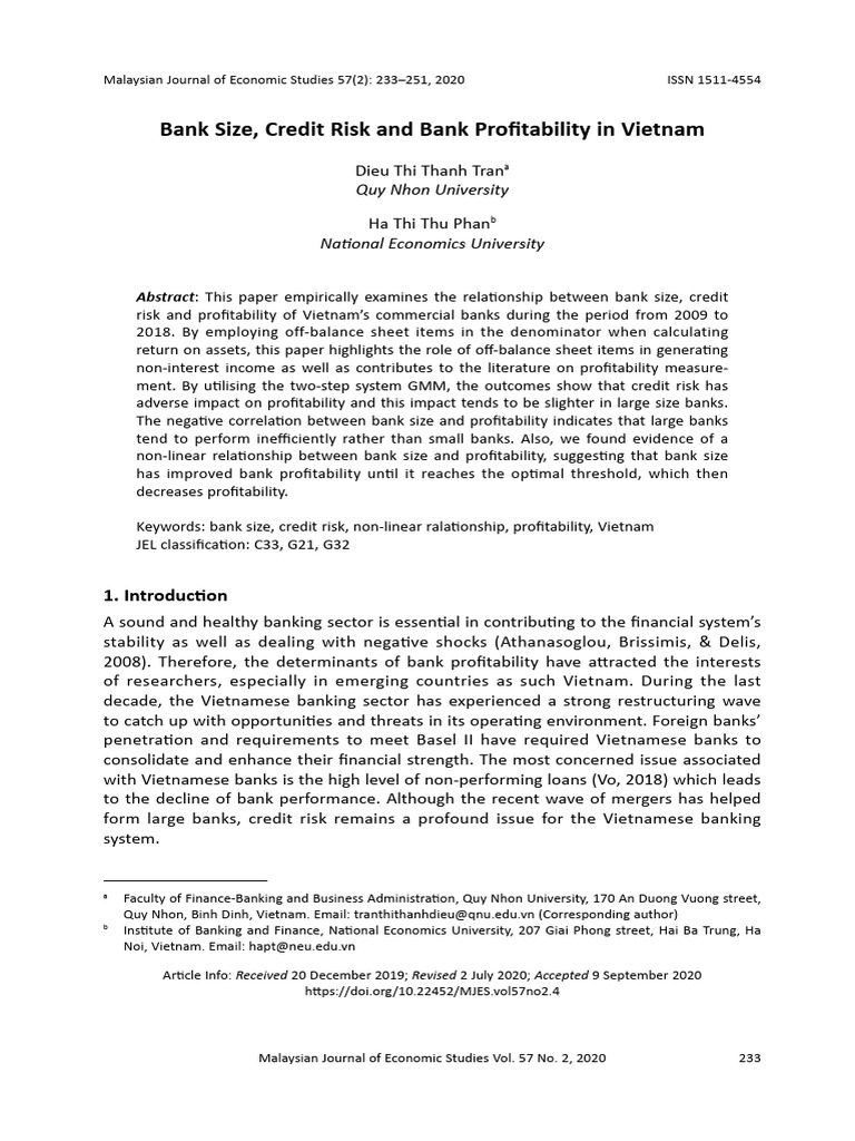 bank-size-credit-risk-and-bank-profitability-in-vietnam-quy-nhon