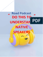 Do This To Understand Native Speakers