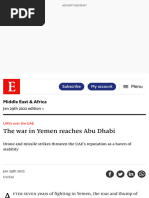The War in Yemen Reaches Abu Dhabi - The Economist