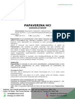 Papaverina HCL
