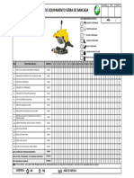 Check List Máquinas e Equipamentos