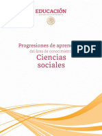 Documento de Progresiones - Ciencias Sociales