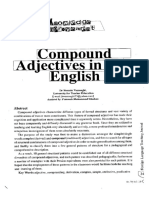 Compound Adjectives in English - Hossein Vossoughi