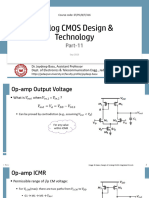 Class - Analog CMOS Design & Tech - Part-11