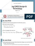Class - Analog CMOS Design & Tech - Part-13