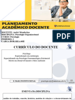 PAD - Psicologia Organizacional