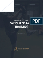 A 4 Week Intro To Weighted Ball Training