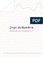 Jogo Da Memória - Fonemas F e V