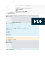 Examen Primer Parcial de Segunda Vuelta