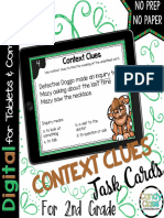 Context Clues - Digital Task Cards