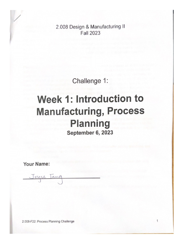 Challenge 1 | PDF