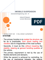 Unit 4 Suspension System