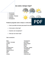 Clima e Tempo Descricao de Imagens Modelos Layouts - 82663